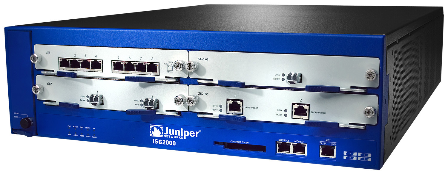 ISG2000 Integrated Security Gateway Juniper Networks