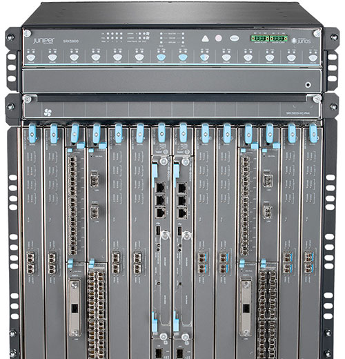 SRX5800 サービス ゲートウェイ - 1 Tbps ファイアウォール - ジュニパーネットワークス