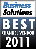 Business Solutions Magazine Top Channel Vendor 2011