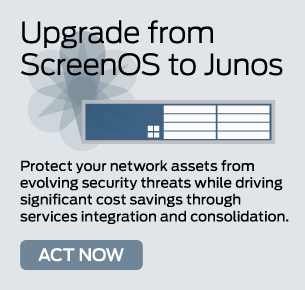 Upgrade from ScreenOS to Junos