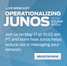 Operationalizing Junos Webcast