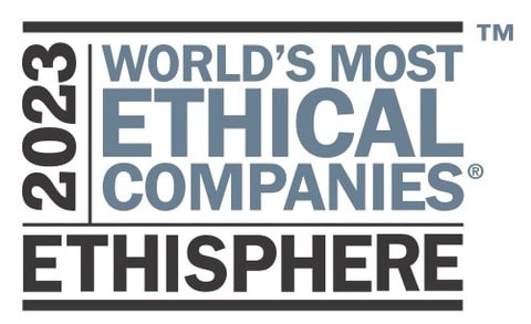 2023 World's Most Ethical Campanies logo