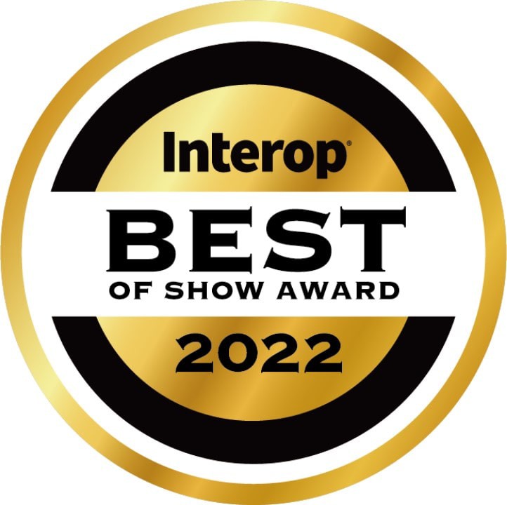 Interop Tokyo 2022 Best of Show award logo