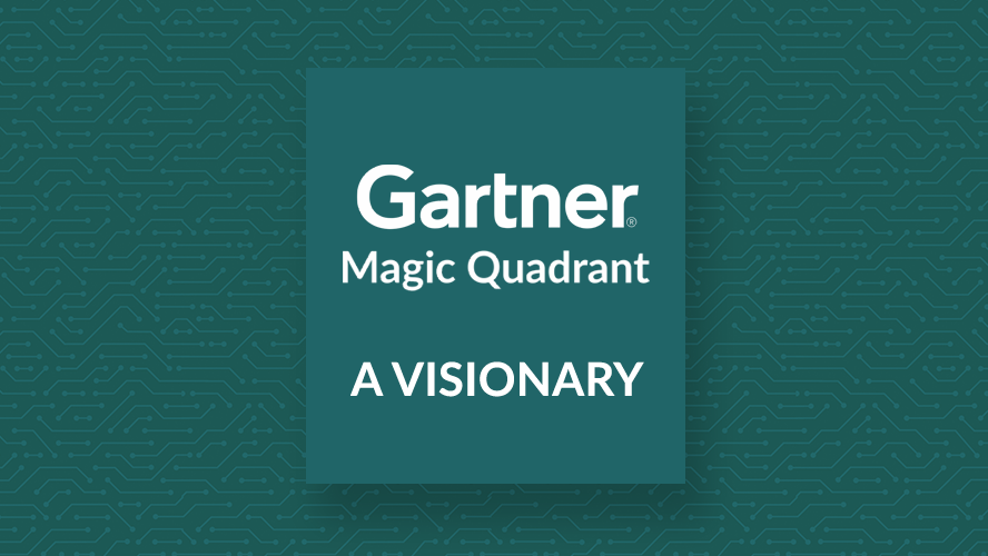 Gartner Magic Quadrant - A Visionary