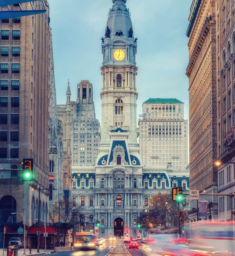 Immagine della città di Philadelphia