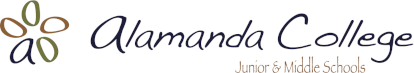 Logotipo do Alamanda College