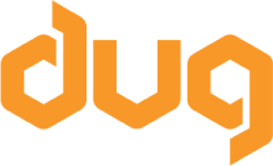 Logotipo de DUG