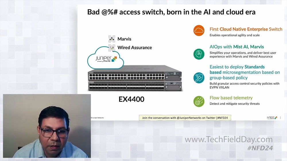 Video Accelerating Campus Networks with Juniper Networks EX4400