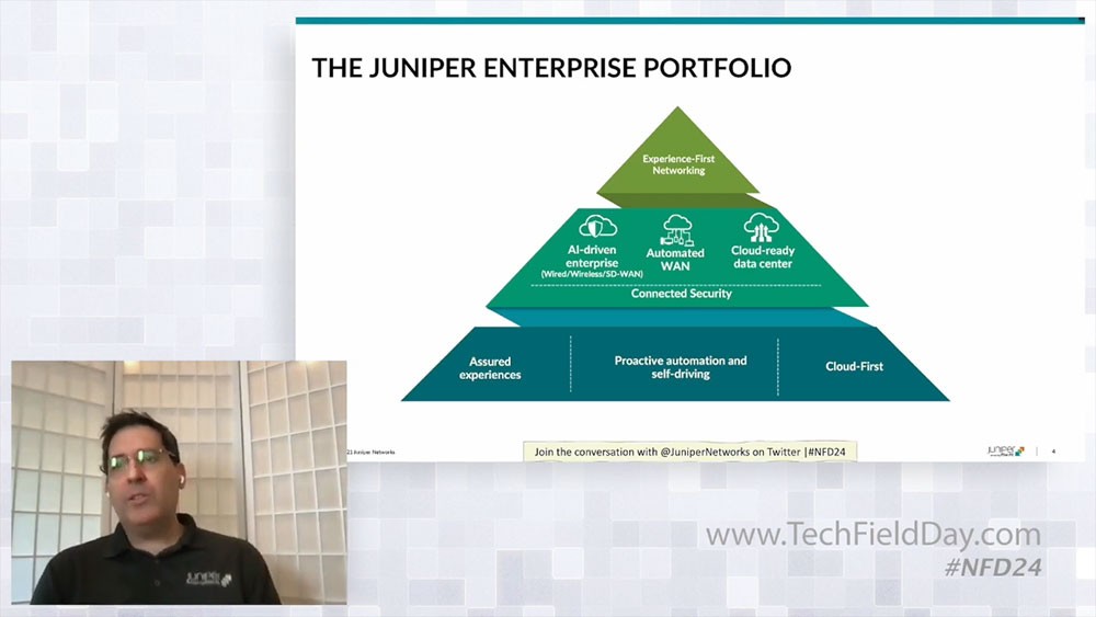 Video Juniper Networks Momentum in the Experience-first Network from Client-to-Cloud