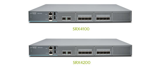 SRX4100 and SRX4200 front top image