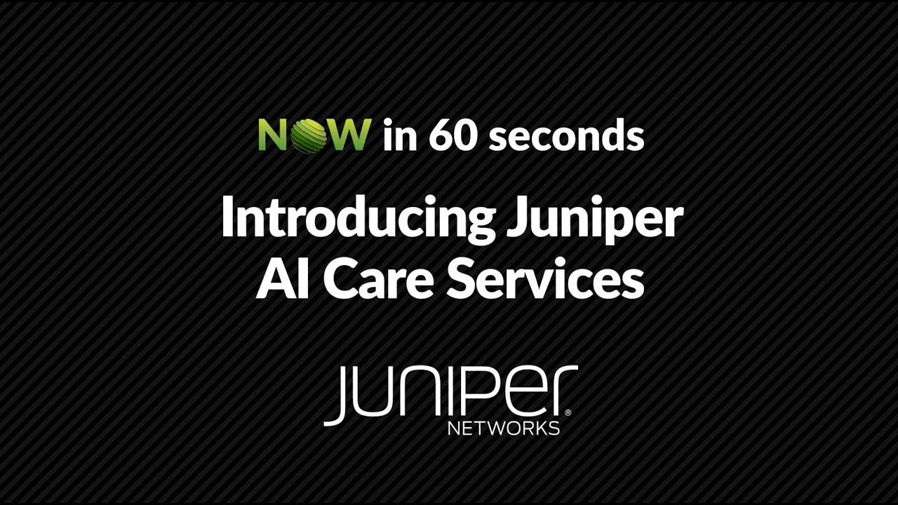 NOW in 60: Juniper AI Care Services