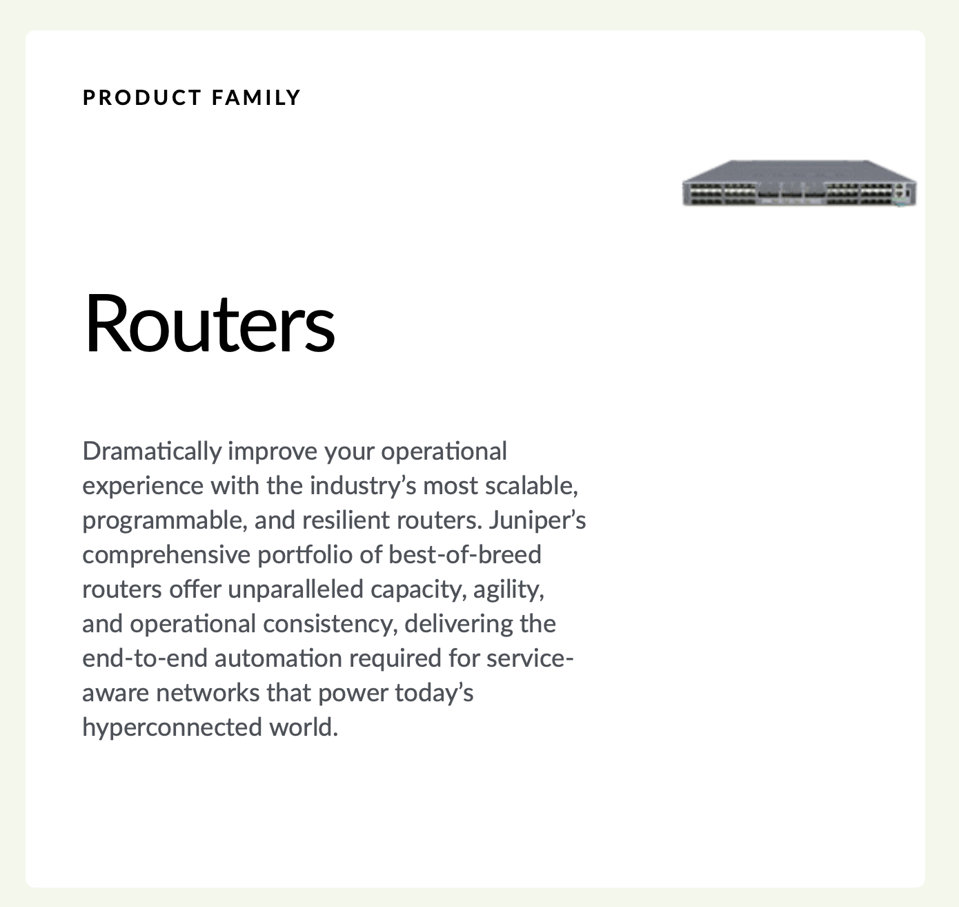 Routers