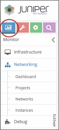 Monitor Networking Menu
Options