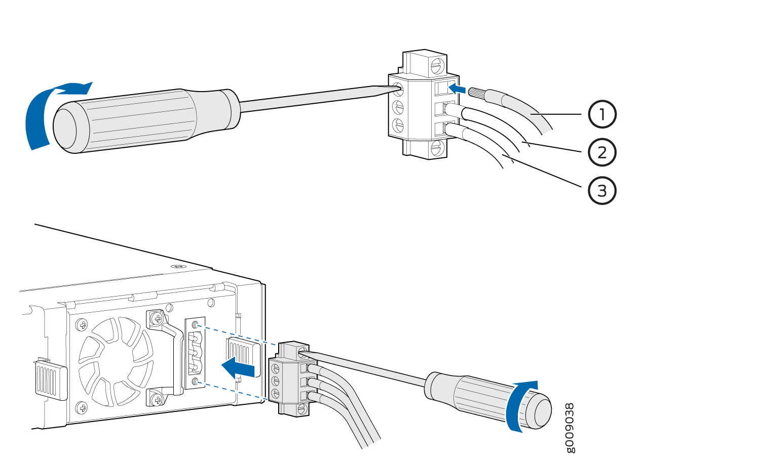 Connecting the DC Power Connector