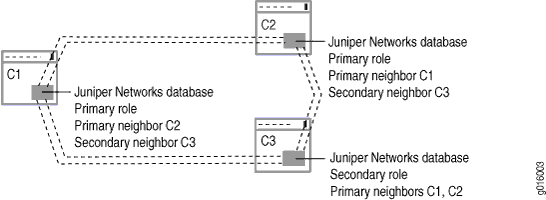  Sample Community of Juniper Network
Databases