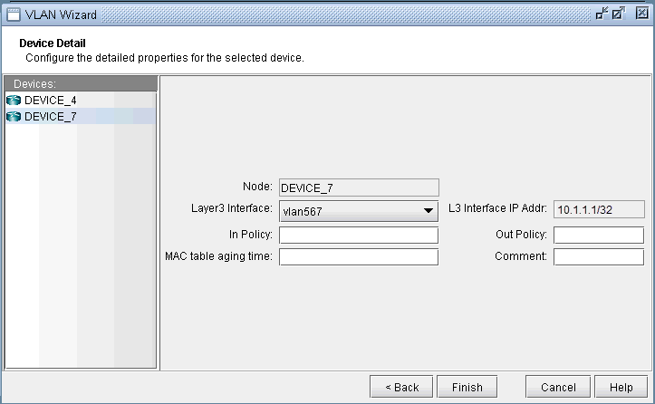 Select Layer3 Interface for Inter-VLAN Routing