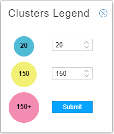 Customizing the
Clusters Legend
