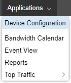 View-Only
Navigation to Device Configuration