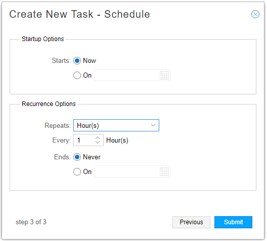 Device Collection
Task, Scheduling
