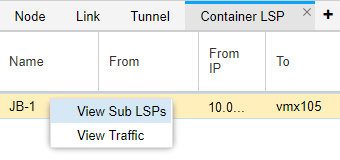Right-Click a Container
LSP