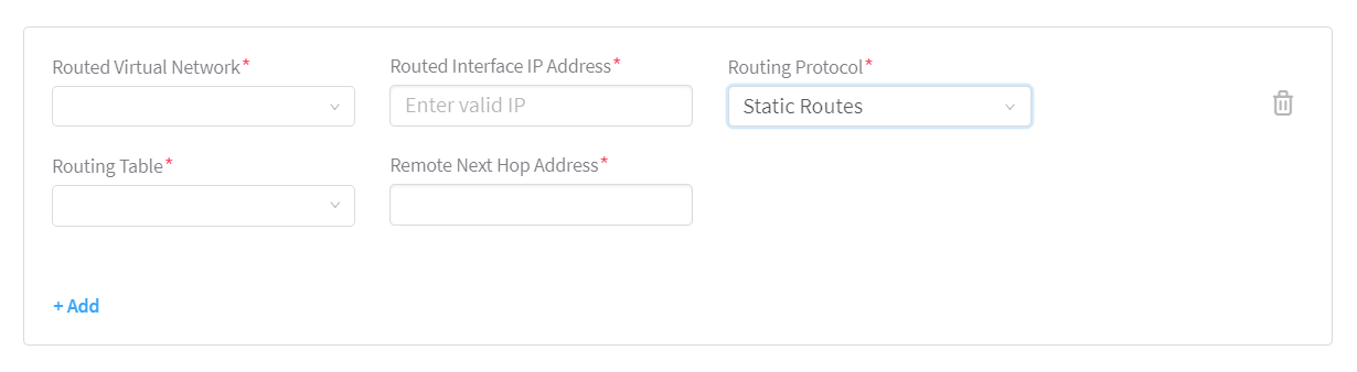 Static Route Routing Protocol