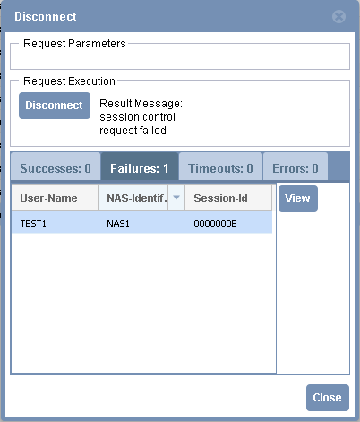 Example Result Dialog