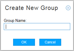 Create
New Group Window