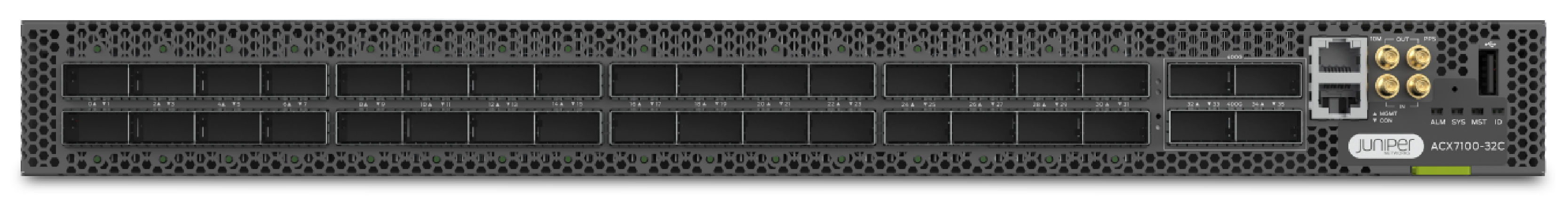 ACX7100-32C front panel image