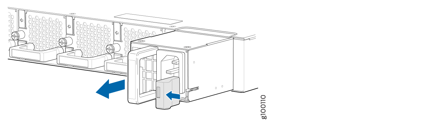 Remove PSM from an ACX5448 Router