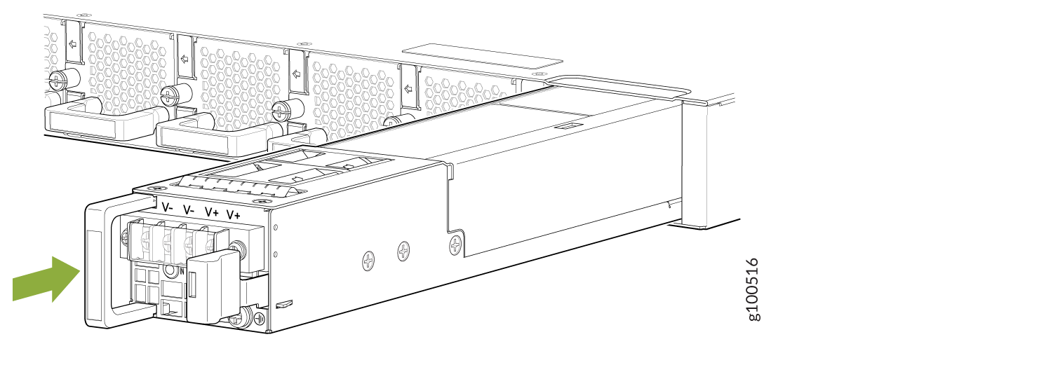 Install a DC PSM in an ACX5448-D or ACX5448-M Router