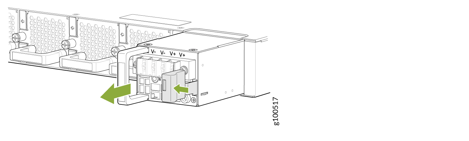 Remove a DC PSM