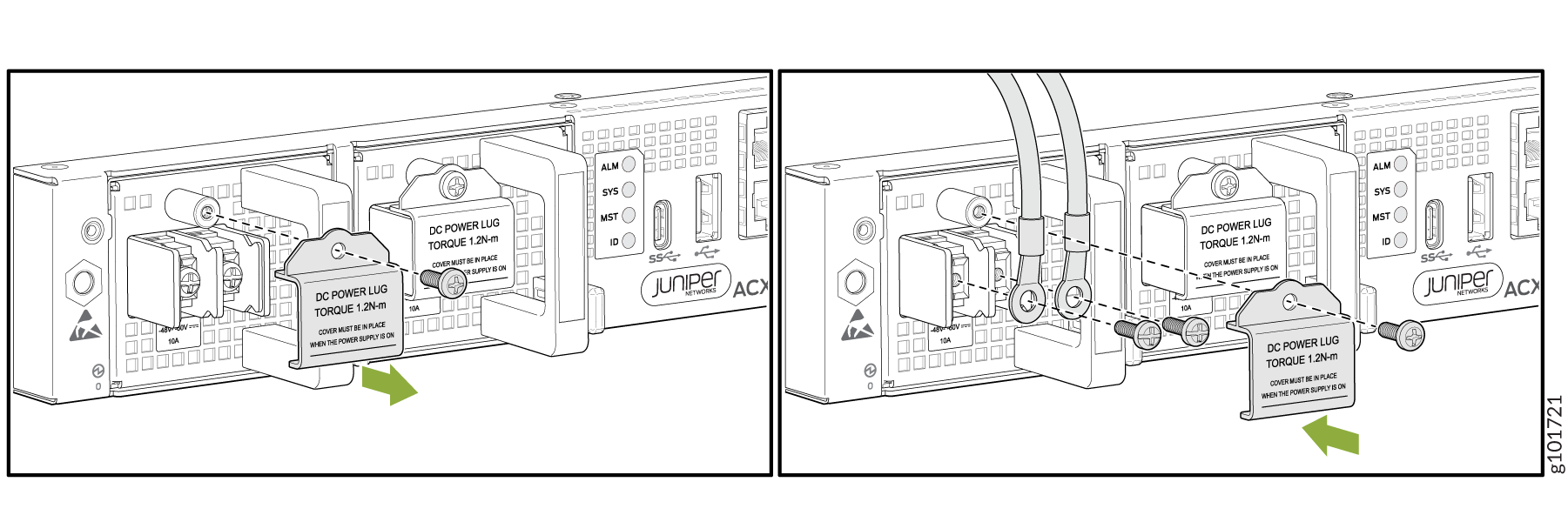 Disconnect the DC Power Cables