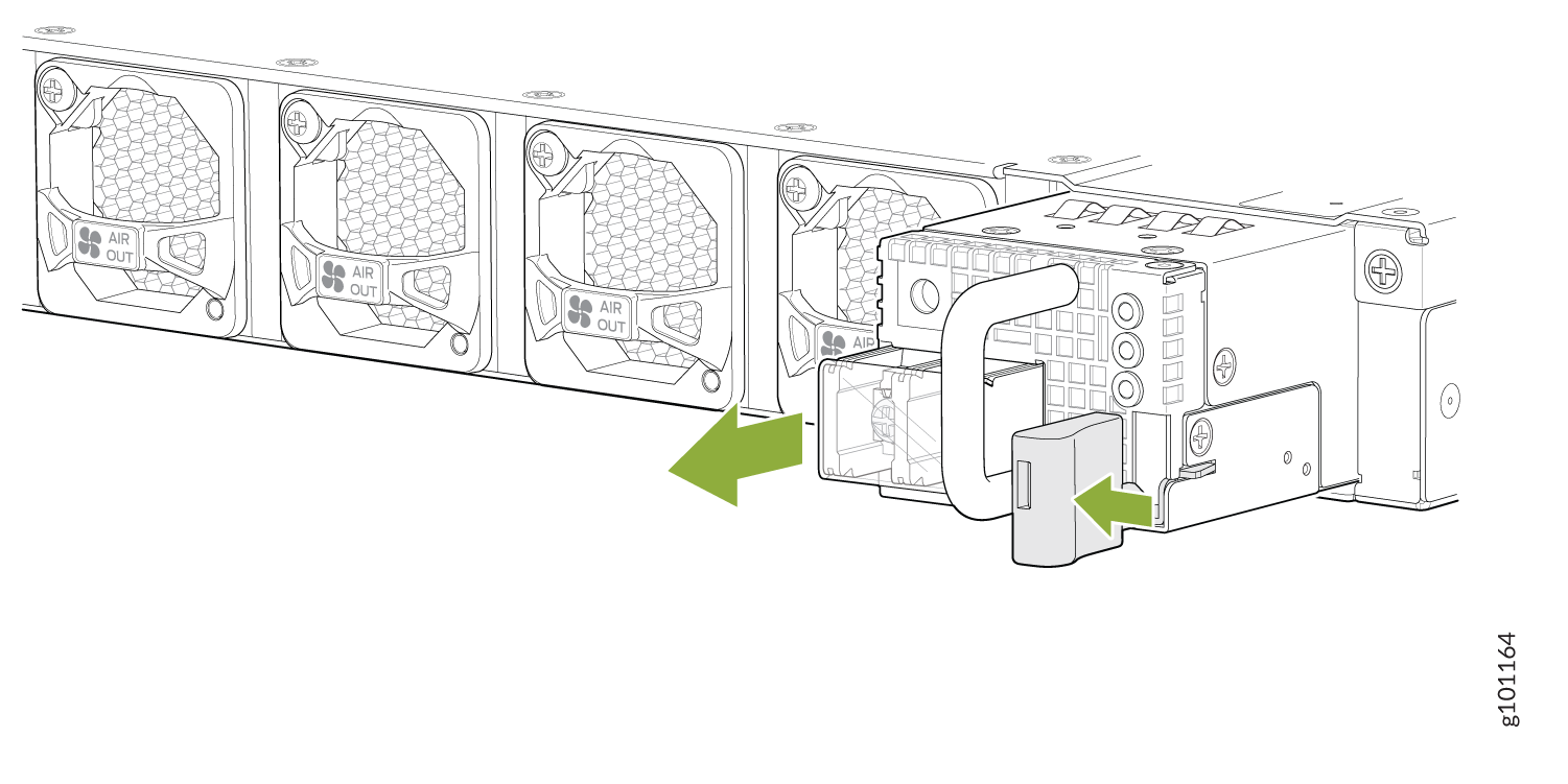 Remove a DC PSM