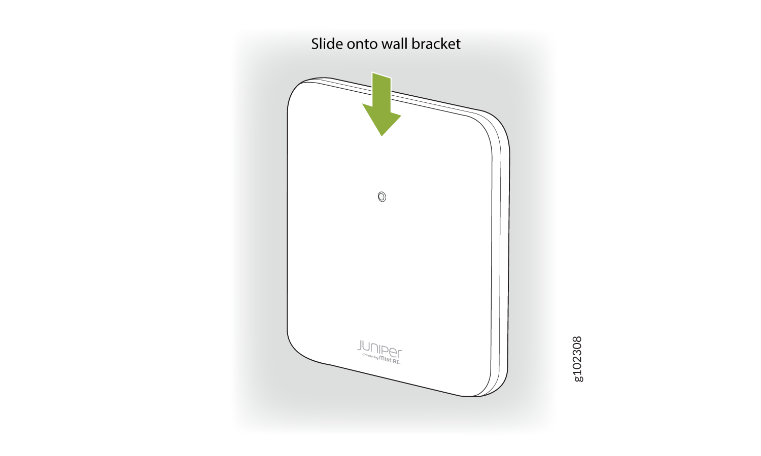 Mount the AP on a US 4-Inch Square Junction Box