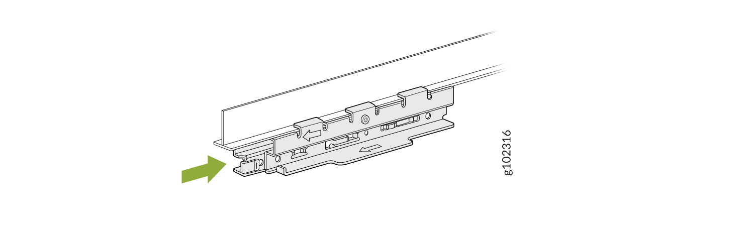 Attach the APBR-ADP-CR9 Adapter to a Recessed 9/16-Inch T-Bar