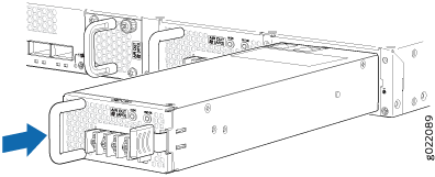 Installing a DC Power Supply in an EX4300 Switch