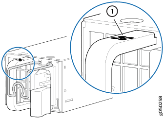 Power Supply Handle Detail