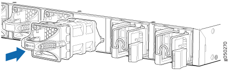 Installing a Fan Module in an EX4600 Switch