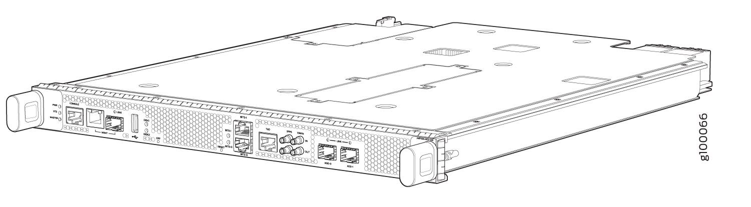 The JNP10K-RE1 and JNP10K-RE1-128 Routing and Control Boards