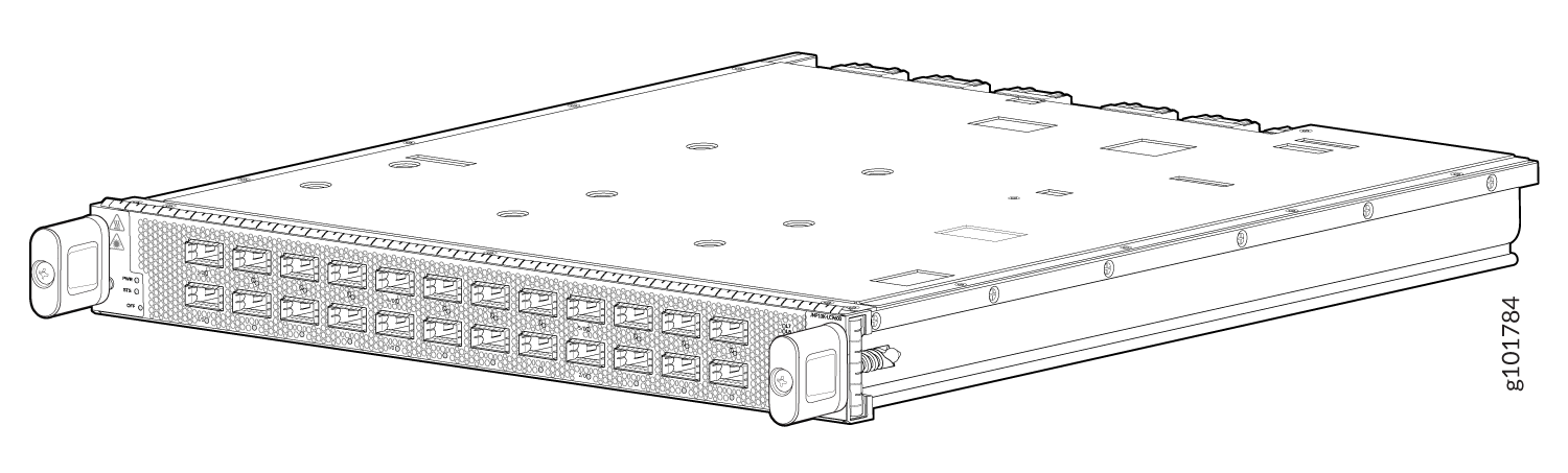 The MX10K-LC9600 Line Card