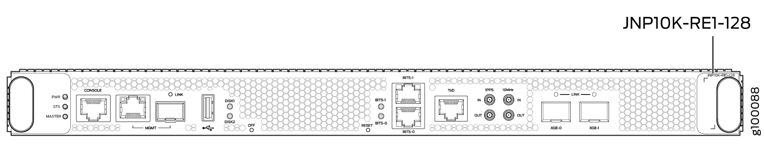 JNP10K-RE1, JNP10K-RE1-LT, and JNP10K-RE1-128G Routing and Control Board