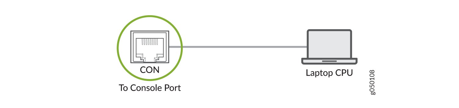 Connecting the MX10008 Router to a Management Console Through a Console Server