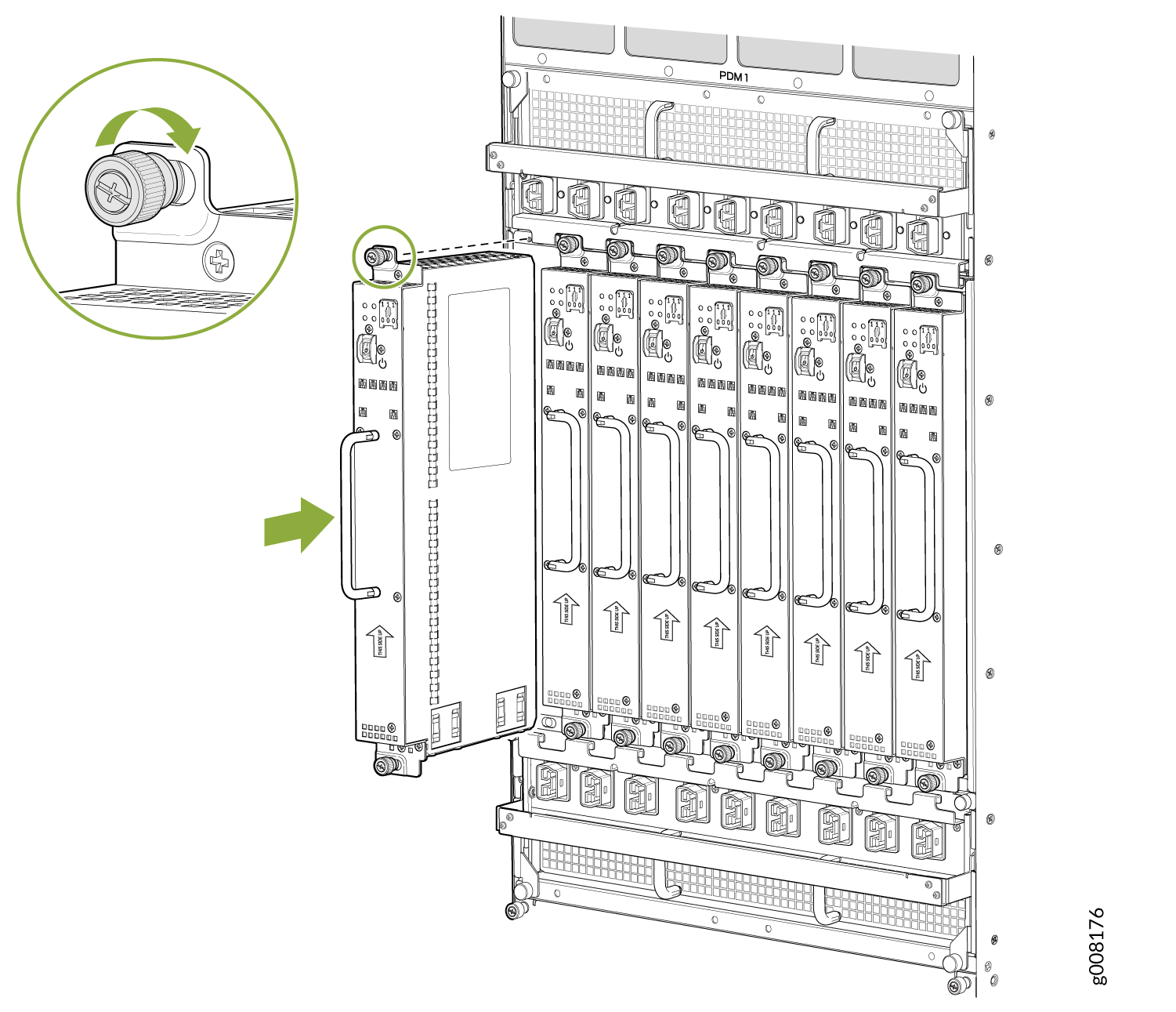 Reinstalling a High-Voltage Universal (HVAC/HVDC)