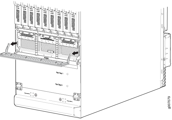 Removing the DC Cable Manager