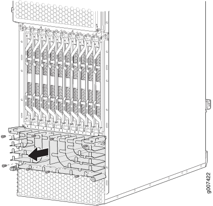 Removing the Standard Cable Manager