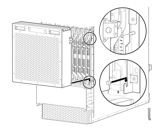 Removing the Extended EMI Card-Cage Cover