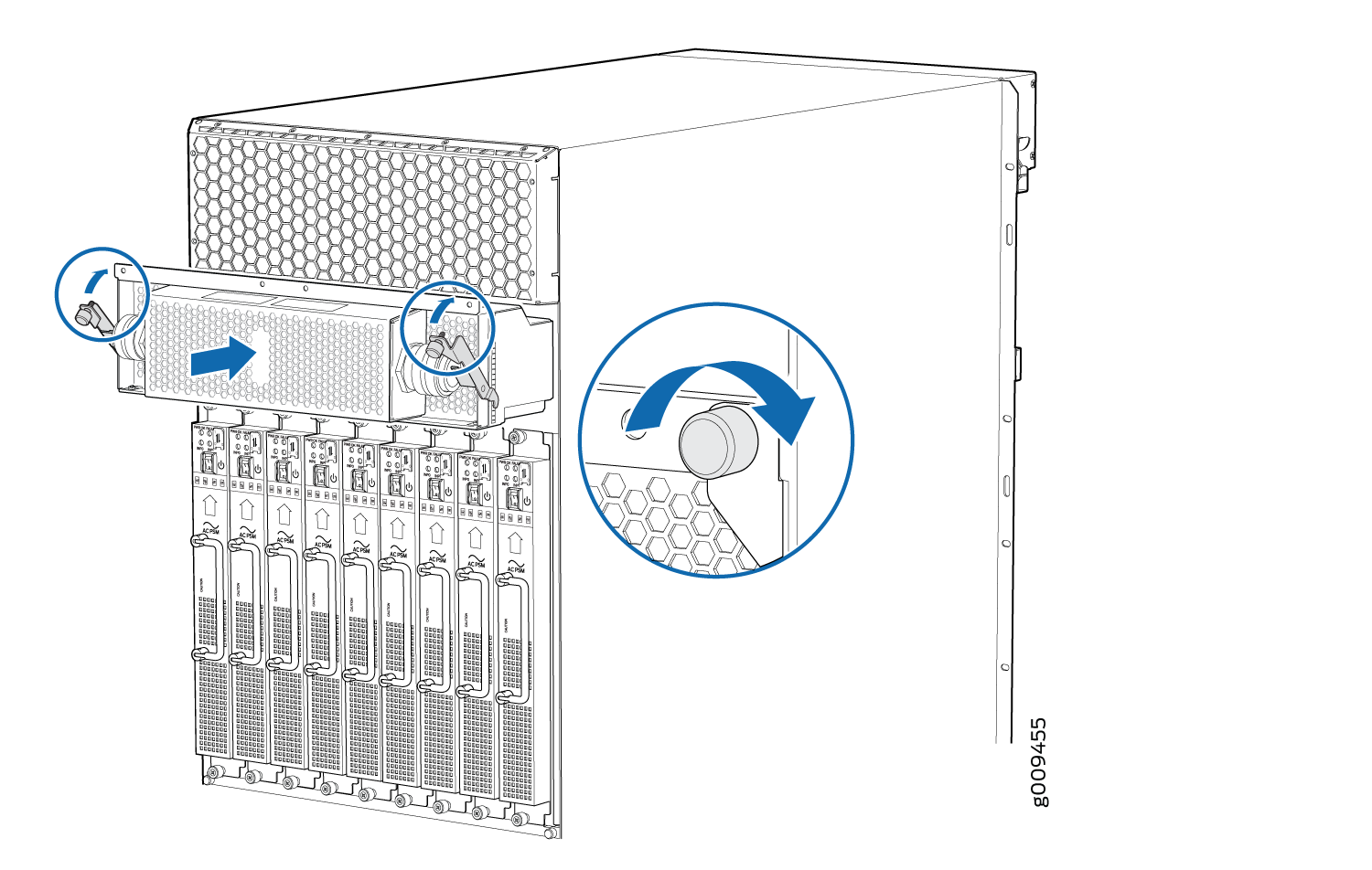 Installing an Three-Phase Wye AC PDM (MX2008)