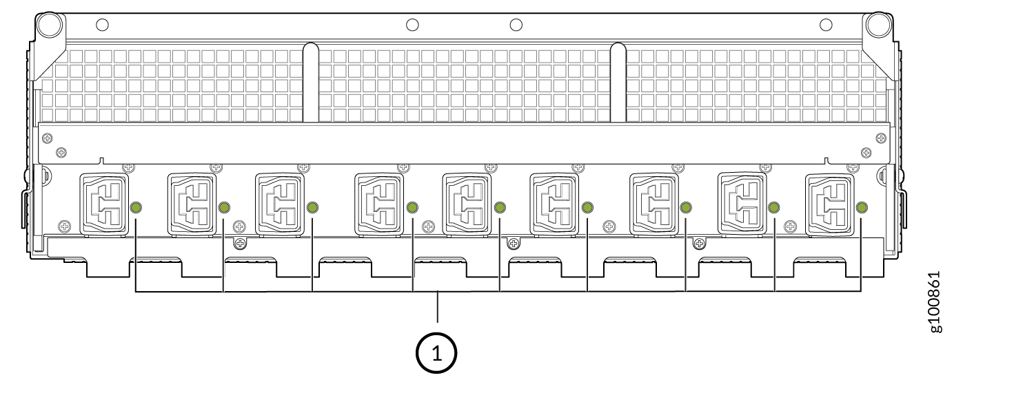 High-Voltage Universal (HVAC/HVDC) Power Distribution Module LEDs