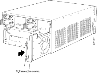 Reinstalling a Fan Tray