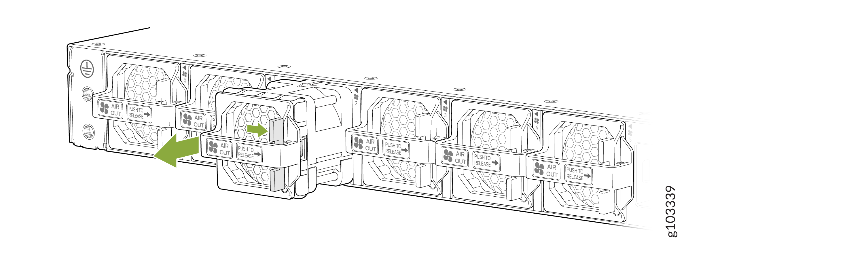 Remove the Fan Module